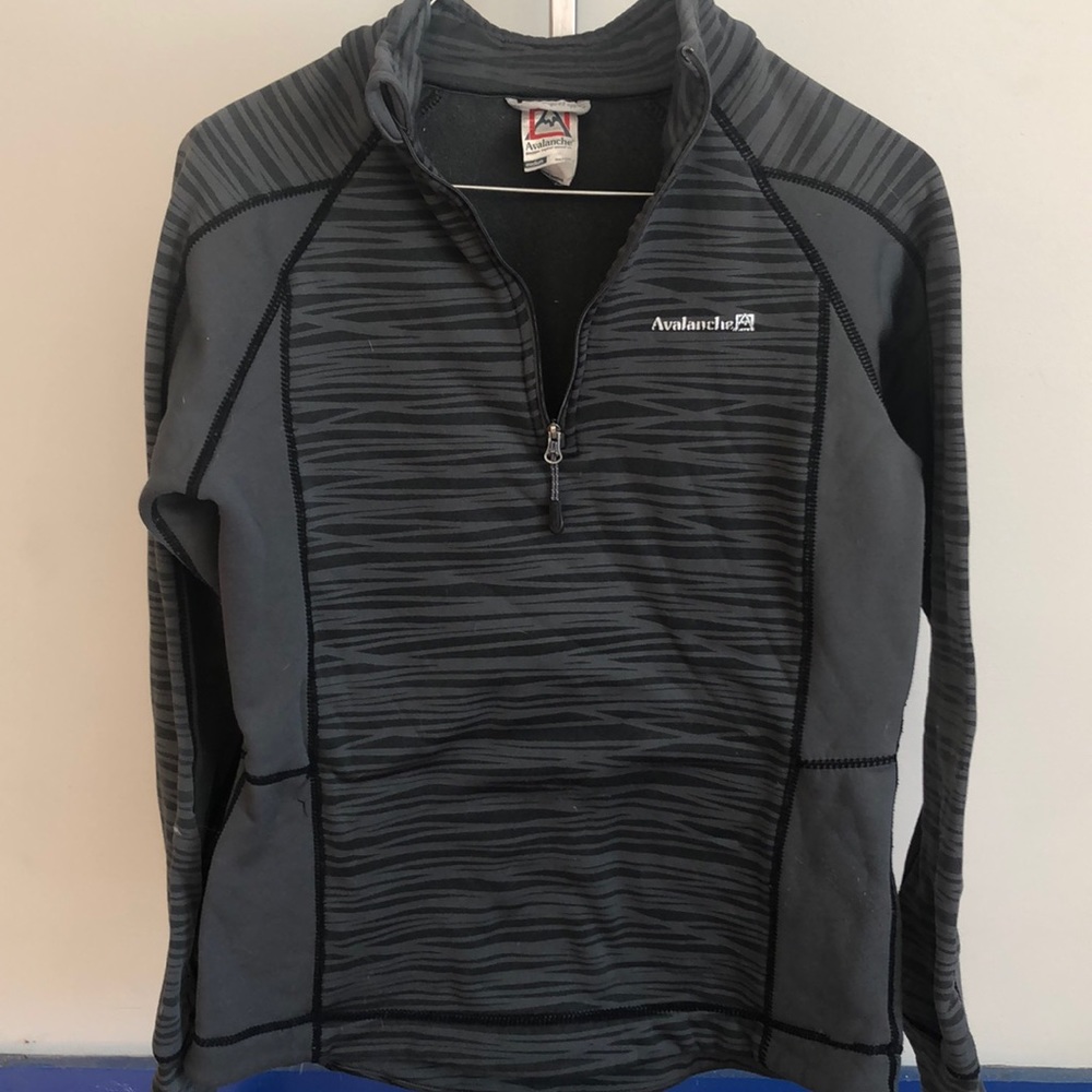 Avalanche Layering 3/4 zip top